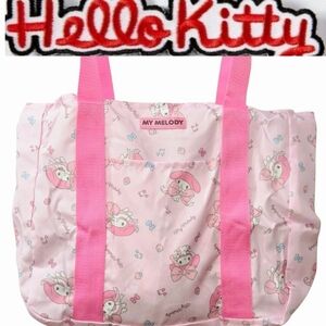 Hello Kitty & Friends My Melody Packable Tote Bag